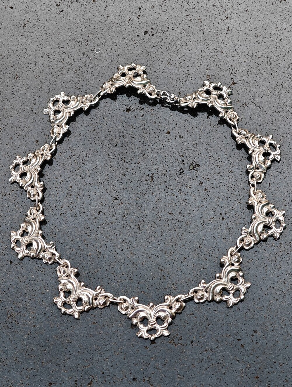 RARE Boucher Parisina Sterling Neo Renaissance Choker Necklace